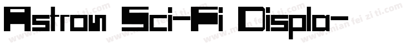 Astron Sci-Fi Displa字体转换